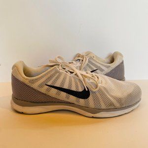 Nike In-Season TR 6 White/ Wolf Grey Running Shoes Womens Size 8